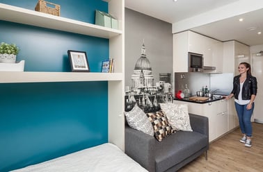 Studio apartment-Hoxton, Hoxton, 100 East Road, North, London - Image 3