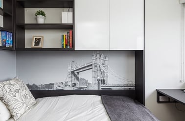 Ensuite Bedroom - Westminster Bridge, Westminster Bridge Student Accommodation, 203 Westminster Bridge Road, Westminster, London - Image 2