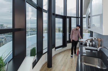 Penthouse Studio - Westminster Bridge, Westminster Bridge Student Accommodation, 203 Westminster Bridge Road, Westminster, London - Image 3