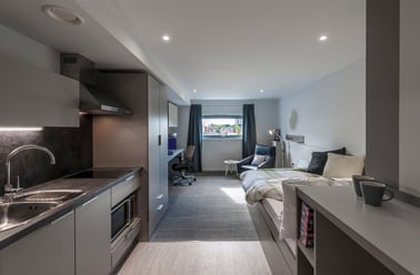 Studio Apartments - DDA Gold, Verde, Barrack Road, City Centre, Newcastle - Image 3