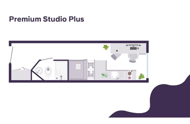 Premium Studio Plus, Crown Place, 75 Lancaster Street, City Centre, Birmingham - Image 3