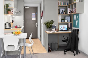 Studio Silver Deluxe Accessible, Lace Market Studios, 7 Belward Street, City Centre, Nottingham - Image 2