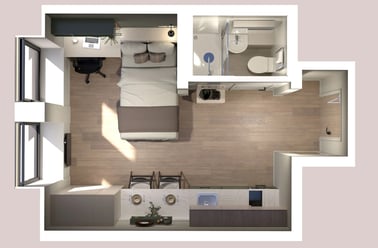 Deluxe Studio Plus, Haus, 12 Calthorpe Road,, Edgbaston, Birmingham - Image 2