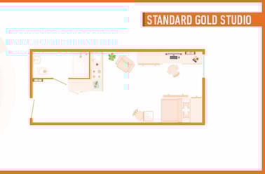 Standard Gold Studio, Glendower House, St Andrew's Lane, City Centre, Cardiff - Image 2