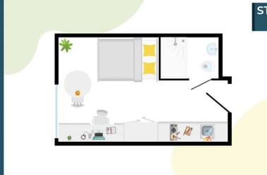 3rd Floor Studio, Element, Flats 101 to 808, 84 Cambridge Street, Hulme, Manchester - Image 2