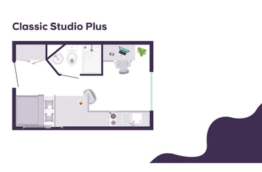 Classic Studio Plus (Floors 1-9), Crown Place, 75 Lancaster Street, City Centre, Birmingham - Image 3