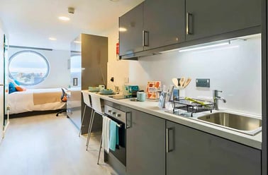 Studio Deluxe Plus, Livin, City Road, 21-27 City Road, City Centre, Cardiff - Image 2