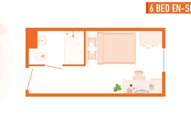 Gold En-Suite, Bailey Street, 39 Bailey Street, City Centre, Sheffield - Image 2