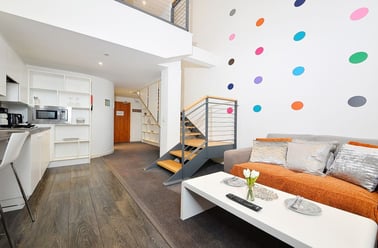 Split Level Studio, Gallery Apartments, 2 Port Dundas Place, City Centre, Glasgow - Image 2