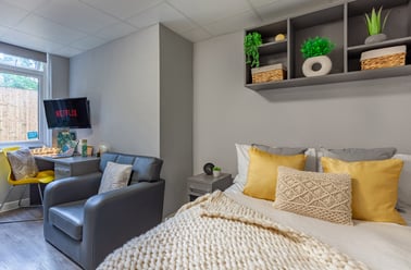 Luxury Studio, Allen Court, 1 Cromwell Range, Fallowfield, Manchester - Image 3