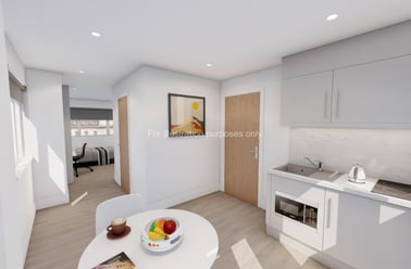 Large Gold Studio, Paddington Citi View, 15-25 Talbot Square, Paddington, London - Image 2