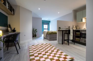 Superior Double Occupancy Studio (Double Occupancy Only), Crown Place, St Ann's Well Road, The Old Meadows, Nottingham - Image 2