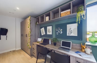 Luxury Double Occupancy Studio (Double Occupancy Only), Crown Place, St Ann's Well Road, The Old Meadows, Nottingham - Image 2