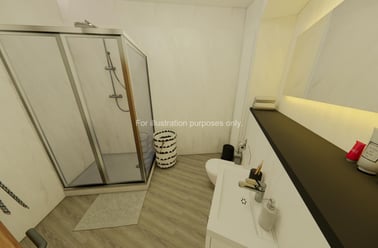 Large Plus Studio, Gallery Apartments, 2 Port Dundas Place, City Centre, Glasgow - Image 3