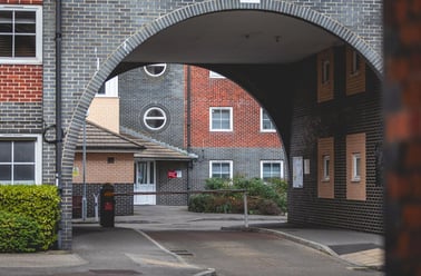 Entrance to Lucia Foster Welch