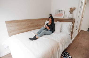 Silver En Suite (High Floors, Washer/Dryer), Bailey Fields, Rockingham Street, City Centre, Sheffield - Image 3