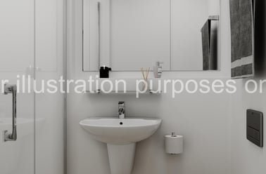 Studio with Balcony, Centre Court, Alfreton Road, Lenton, Nottingham - Image 3