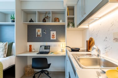 Gold Plus Studio With Balcony, Paddington Citi View, 15-25 Talbot Square, Paddington, London - Image 2