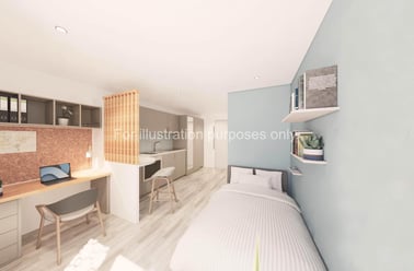 Premium Plus Studio, St Gabriels, Oxford Place, City Centre, Manchester - Image 2