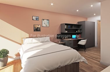 Deluxe Plus Studio, Headrow Court, Park Cross Street, Hyde Park, Leeds - Image 2