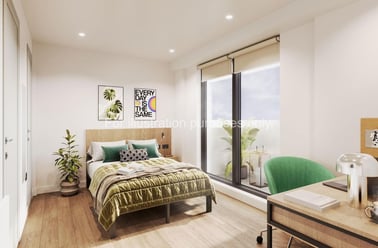 Premium Studio Top Floor, The Fabric Works, 4 Leylands Road, Hyde Park, Leeds - Image 2