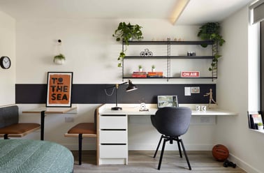 Birch Studio, Student Castle, 2-6 Pelham Terrace, Hove Station, Brighton - Image 3