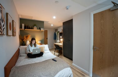 Premium Ensuite, Standard Floors, Fusion Nottingham, 1 King Edward Street, City Centre, Nottingham - Image 2