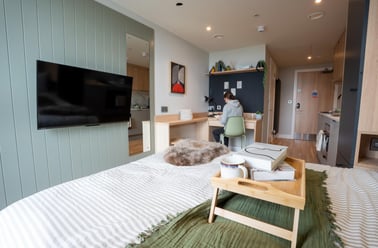 Compact Studio, Standard Floors, Fusion Brent Cross Town, 145 Claremont Road, Brent Cross, London - Image 3