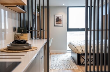 Deluxe Studio, Upper Tower, Fusion Brent Cross Town, 145 Claremont Road, Brent Cross, London - Image 3