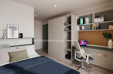 Premium Plus Ensuite, City Wharf, Anderston Quay, Central, Glasgow - Image 2