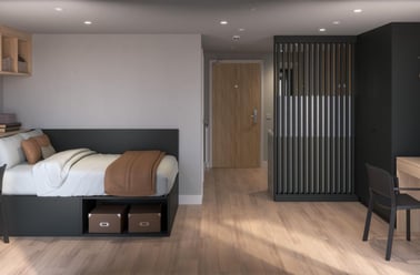 Accessible Studio, Upper Tower, Fusion Manchester, Deansgate, City Centre, Manchester - Image 3