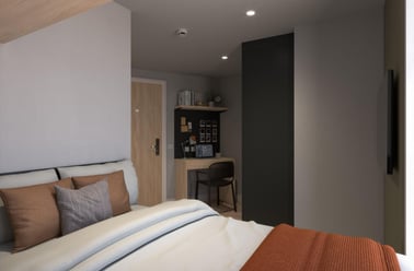 Accessible Studio, Upper Tower, Fusion Manchester, Deansgate, City Centre, Manchester - Image 2