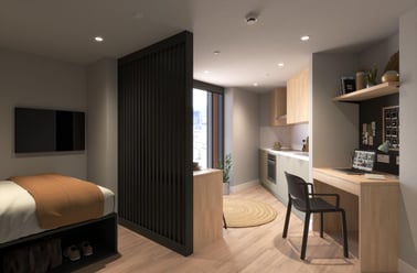 Deluxe Studio, Standard Floors, Fusion Manchester, Deansgate, City Centre, Manchester - Image 2