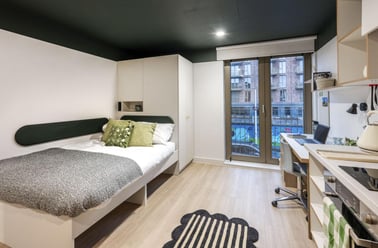 Platinum Accessible Studio, The Keel Houses, 8 Lower Gilmore Place, Fountainbridge, Edinburgh - Image 2