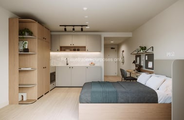 Luxury Studio Plus, Press House, 81-88 Beresford Street, Woolwich, London - Image 3