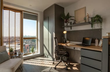 Premium Studio City View, The Valentine, 27-37 Perth Road, Gants Hill, London - Image 2