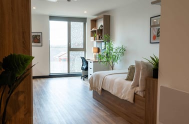 Gold Plus Studio (Double Occupancy Only), Leonardo, 8 Great George Street, City Centre, Leeds - Image 2