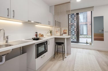 Premium Studio with Wet Room, St Gabriels, Oxford Place, City Centre, Manchester - Image 3