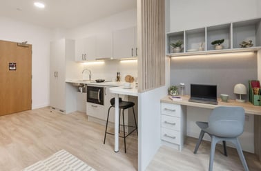 Premium Studio with Wet Room, St Gabriels, Oxford Place, City Centre, Manchester - Image 2