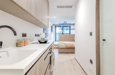 Balcony Signature Studio, SPACE Student Accommodation, Kilrymont Road, City Centre, St Andrews - Image 2