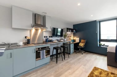 Accessible Studio, Zenith, Herbert Street, City Centre, Cardiff - Image 2