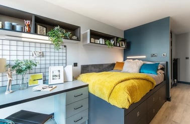 Standard Larger Studio, Zenith, Herbert Street, City Centre, Cardiff - Image 2