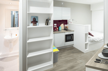 Deluxe Studio, AXO Kingston, 180-190 London Road, City Centre, Kingston - Image 2