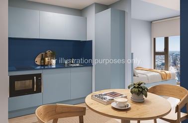 Luxury Penthouse Studio, St Vincent Studios, 292 St. Vincent Street, City Centre, Glasgow - Image 3