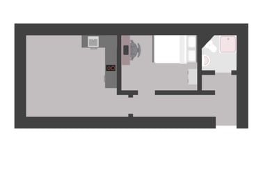 Studio, Parham Student Village, 22 Hamil Terrace, City Centre, Canterbury - Image 3