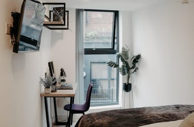 Edition II+ | Ensuite Bedroom With Aircon, Volume Works, 37-40 Hanley Street, Newtown, Birmingham - Image 2