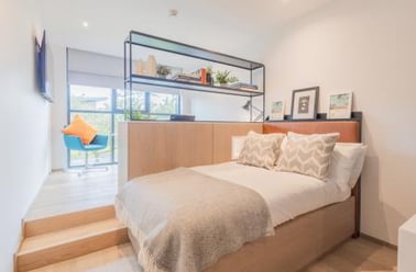 Post Graduate Studio, SPACE Student Accommodation, Kilrymont Road, City Centre, St Andrews - Image 3