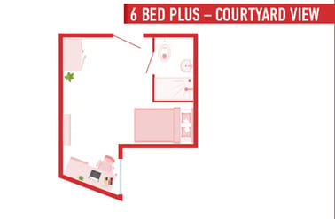 6 Bed En-suite Plus - Courtyard View, The Reservoir, North Hill, Plymouth - Image 2
