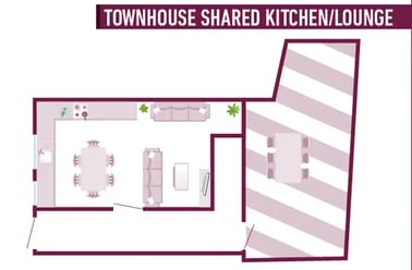Townhouse Club En-suite, Boutique Student Living - Exeter, 10 Blackboy Road, St James, Exeter - Image 3