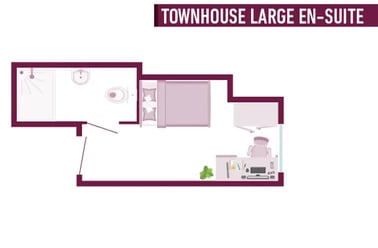 Townhouse Large En-Suite, Boutique Student Living - Exeter, 10 Blackboy Road, St James, Exeter - Image 2